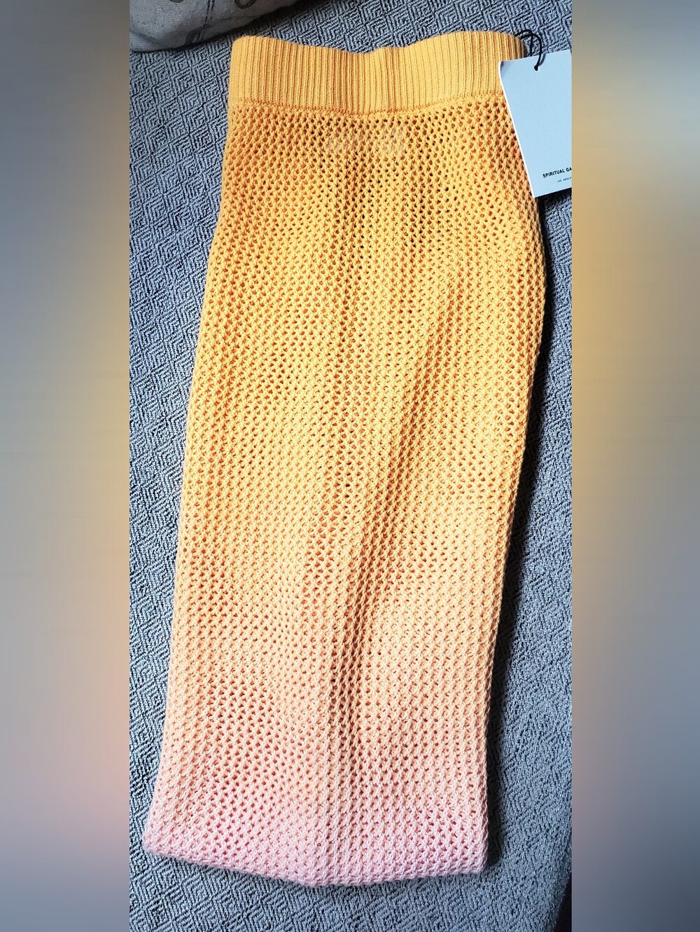 Spiritual Gangster Sheer Mesh Maxi Skirt Swim Cover Up NWT $128 Tag - Picture 2 of 7